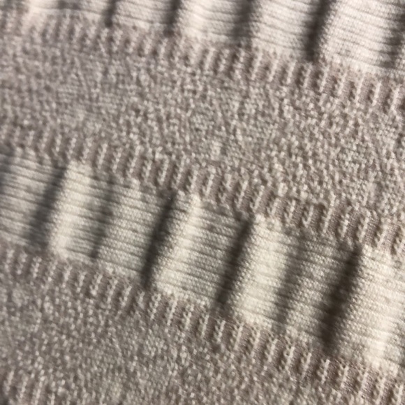 Khaki tan basic editions v neck blouse 1x guc - Picture 8 of 12